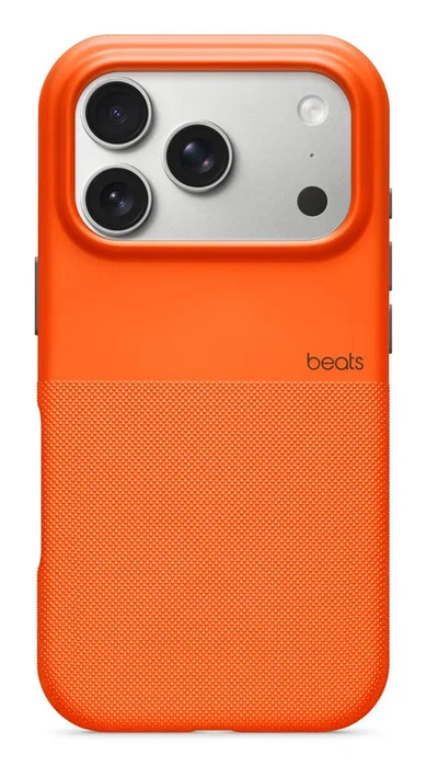 Beats Funda Rugged con Magsafe y Control de Cámara para iPhone 17 Pro - Naranja Sierra Orange - Funda Protectora Resistente TPU