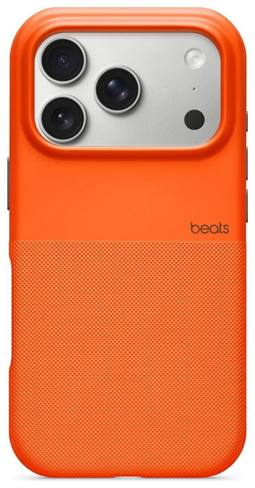Beats Funda Rugged con MagSafe y Control de Cámara para iPhone 17 Pro - Naranja Sierra Orange