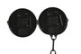 DKD Home Decor Reloj Sobremesa Negro Blanco Metal Cristal 18 x 40.5 x 17 cm