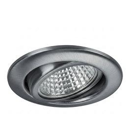 Brumberg. Leuchten 01-71020 NV-Einbaustrahler 50W GX5,3 Cromo Mate Giratorio