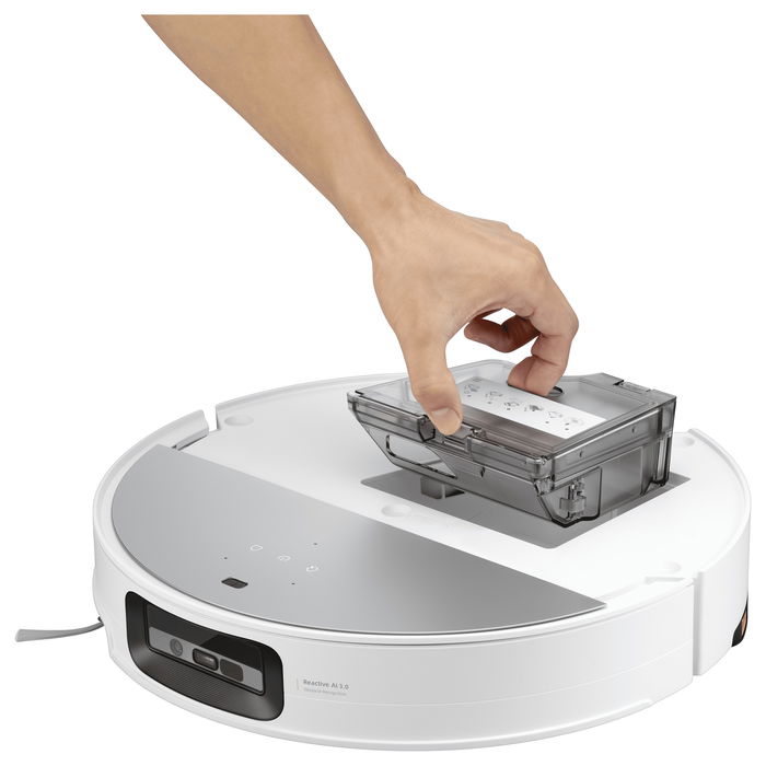 Roborock VC Saros 10 Blanco Robot Aspirador con Base de Carga