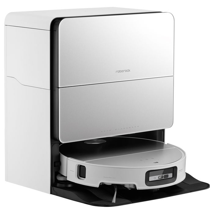 Roborock VC Saros 10 Blanco Robot Aspirador con Base de Carga