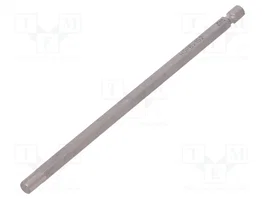 WERA Punta de destornillador hexagonal HEX 6mm 1/4 inch 152mm