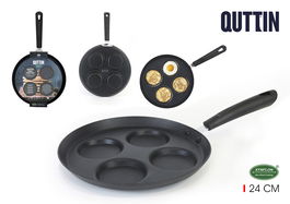 Quttin Sartén para Tortitas 4 Unidades 24 cm (6 Unidades)