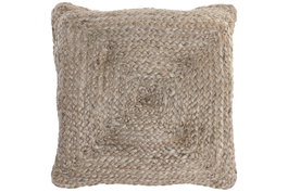 DKD Home Decor Cojín Silla Yute y Algodón 40x40x4 cm Marrón