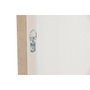 DKD Home Decor Cuadro Lienzo Pavo Real 3D, Set de 2 Piezas, 100x100 cm