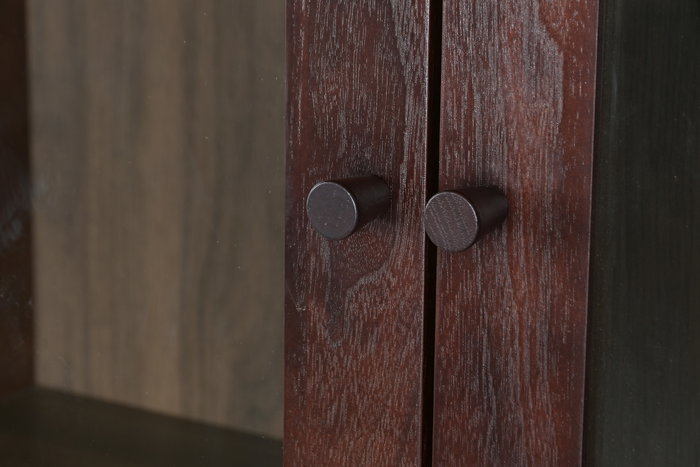 DKD Home Decor Vitrina Kith Moderno Cristal y MDF 40 x 183 x 100 cm