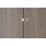 DKD Home Decor Vitrina Cristal y MDF KITH 100x40x183