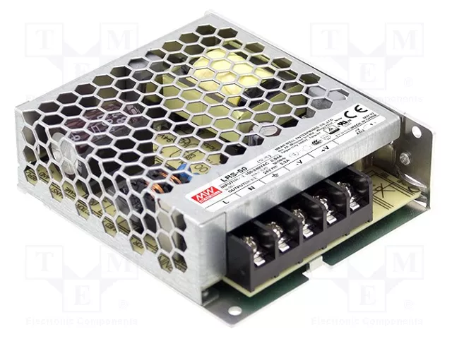 MEAN WELL LRS-50-3.3 Fuente de alimentación de 33W 3,3VDC 10A MEAN WELL LRS-50-3.3 Fuente de alimentación de 33W 3,3VDC 10A