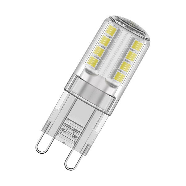 OSRAM LED PIN G9 P 2.6W, Retrofit G9, Blanco Cálido 2700K, 320 Lúmenes, 15000 Horas, 30W Equivalente, Clase Energética E, Transparente