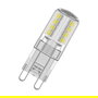 OSRAM LED PIN G9 P 2.6W, Retrofit G9, Blanco Cálido 2700K, 320 Lúmenes, 15000 Horas, 30W Equivalente, Clase Energética E, Transparente