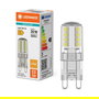 OSRAM LED PIN G9 P 2.6W, Retrofit G9, Blanco Cálido 2700K, 320 Lúmenes, 15000 Horas, 30W Equivalente, Clase Energética E, Transparente