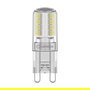OSRAM LED PIN G9 P 2.6W, Retrofit G9, Blanco Cálido 2700K, 320 Lúmenes, 15000 Horas, 30W Equivalente, Clase Energética E, Transparente
