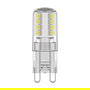 OSRAM LED PIN G9 P 2.6W, Retrofit G9, Blanco Cálido 2700K, 320 Lúmenes, 15000 Horas, 30W Equivalente, Clase Energética E, Transparente