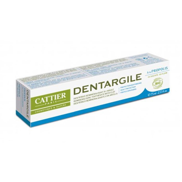 Cattier Dentífrico Dentargile con Propóleos 75ml Cattier Dentífrico Dentargile con Propóleos 75ml