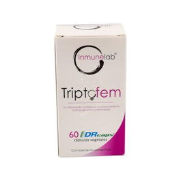 INMUNELAB Triptofem 60 Cap. Triptófano Probióticos Magnesio Vitaminas B6 SAME Vegano