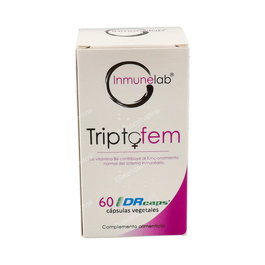 INMUNELAB Triptofem 60 Cap. Triptófano Probióticos Magnesio Vitaminas B6 SAME Vegano