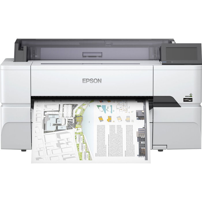 Epson SureColor SC-T3405N Impresora inalámbrica de inyección de tinta (No stand) 24 pulgadas