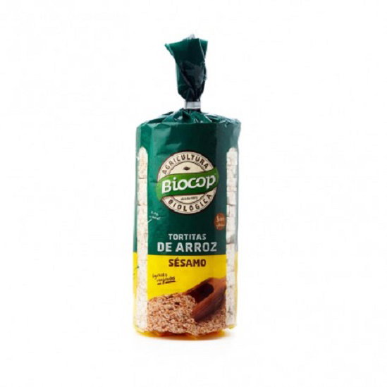 BIOCOP Tortitas de arroz integral con sésamo BIO BIOCOP Tortitas de arroz integral con sésamo BIO