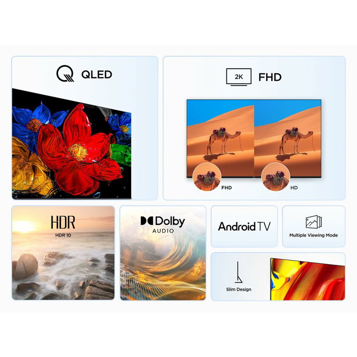 TCL 32V5C Smart TV QLED Full HD 32 Pulgadas Negro (B-Grade)