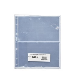 Funda Para Album De Billetes Pardo 2 Dpto. (Set de 10)