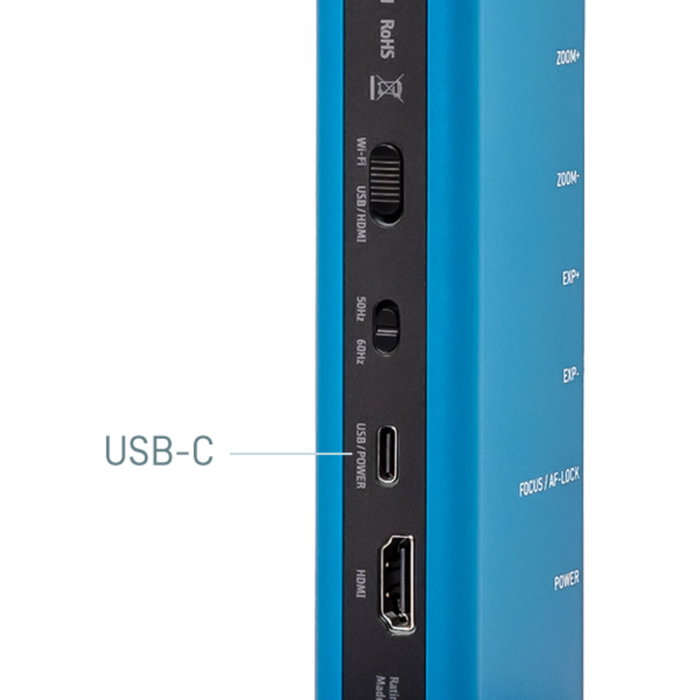 IPEVO VZ-X Cámara de Documentos 8MP HDMI y USB Azul IPEVO VZ-X Cámara de Documentos 8MP HDMI y USB Azul