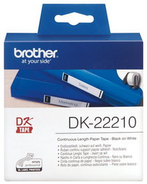 Etiquetas Brother Continua Papel Blanco 29 Mm Rollo 30,48 M (Dk22210)