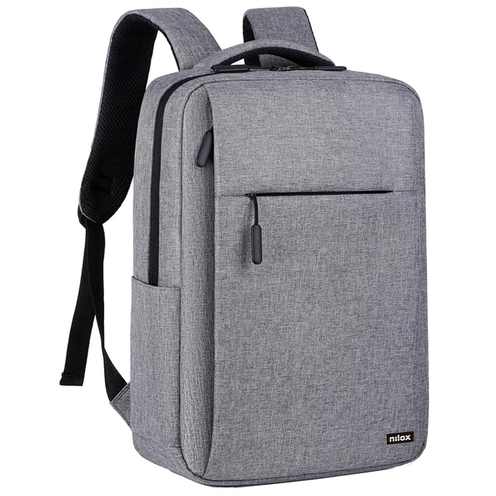 Nilox Mochila Professional Para Portátil de Hasta 15.6 Pulgadas - Gris, Mochila con Tirante para Hombro Nilox Mochila Professional Para Portátil de Hasta 15.6 Pulgadas - Gris, Mochila con Tirante para Hombro