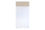 DKD Home Decor Cortina Natural 260 x 260 x 140 cm Algodón Yute Poliéster con Anillas