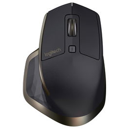 Logitech MX Master Ratón Inalámbrico RF + Bluetooth Láser 1000 DPI Negro Bronce