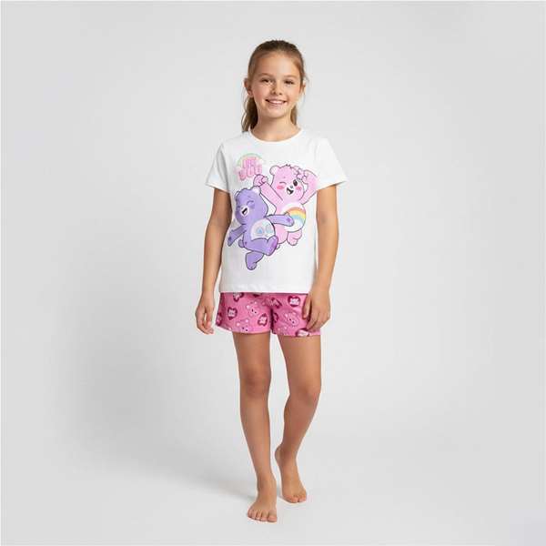 Cerdá Pijama Corto Care Bears Single Jersey Niña 4 Años Estampados Surtidos