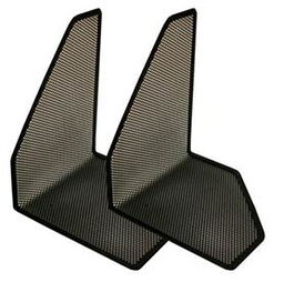 Sujeta Libros Metal Rejilla 6 Negro (2)