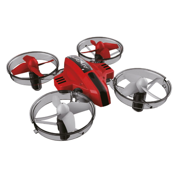 AMEWI Air Genius 3in1 Drone rojo/8+ Cuadricóptero 2.4GHz 4 rotores 300 mAh