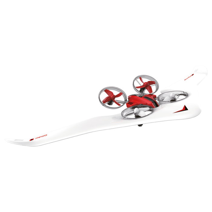AMEWI Air Genius 3in1 Drone rojo/8+ Cuadricóptero 2.4GHz 4 rotores 300 mAh