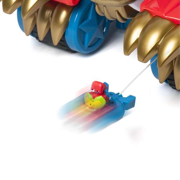 Superthings PSTSP112IN120 Tigerbot, Juguete Transformable de Robot a Vehículo para Niños +3 Años