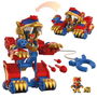 Superthings PSTSP112IN120 Tigerbot, Juguete Transformable de Robot a Vehículo para Niños +3 Años
