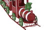 DKD Home Decor Tren de Metal Rojo y Verde 103,5x16x30,5 cm