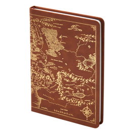 El Señor de los Anillos Diario de Map of Middle-Earth 240 páginas