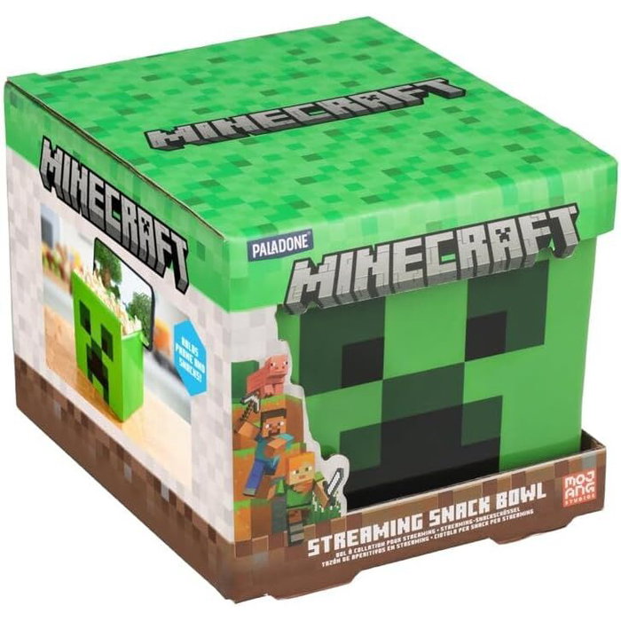 PALADONE Bol snacks Streaming Creeper Minecraft