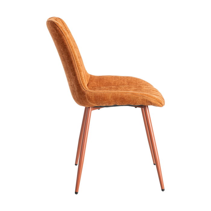 Silla Teja Tejido-Metal Contract 50 X 60 X 85 cm (Set de 4)