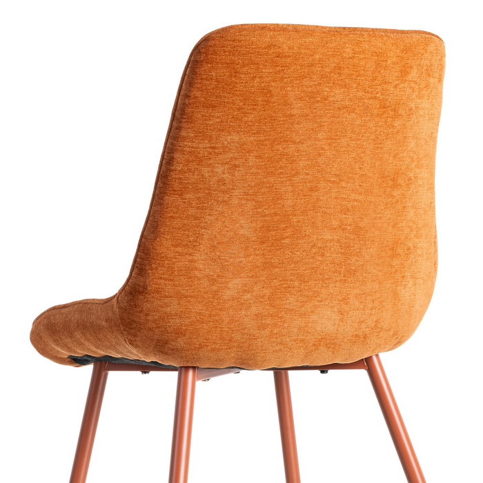 Silla Teja Tejido-Metal Contract 50 X 60 X 85 cm (Set de 4)