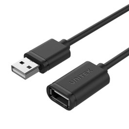Unitek Cable de Extensión USB 2.0 de 3.0m M/F
