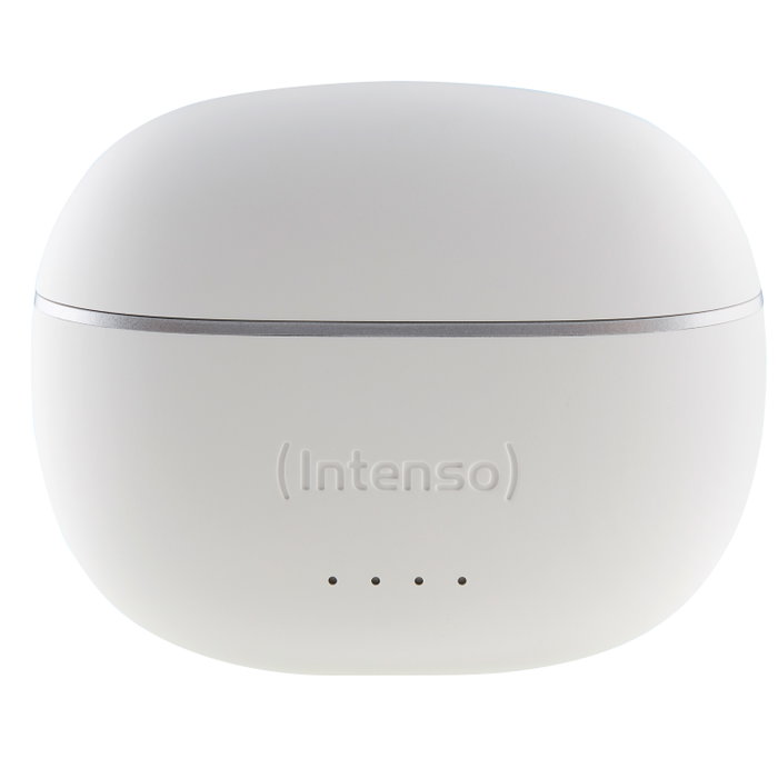 Intenso Buds T302A Auriculares Inalámbricos Bluetooth TWS con Cancelación Activa de Ruido ANC - Blanco