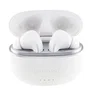 Intenso Buds T302A Auriculares Inalámbricos True Wireless (TWS) con Cancelación Activa de Ruido (ANC), Bluetooth 5.3, 35h Autonomía, Blanco