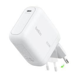 Belkin BoostCharge 100W USB-C GaN WCH025KQWH Blanco