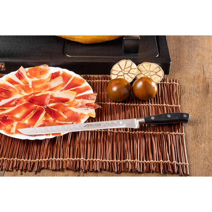Arcos Cuchillo Jamonero Flexible Serie Riviera 250 mm Hoja Acero Inoxidable Nitrum Arcos Cuchillo Jamonero Flexible Serie Riviera 250 mm Hoja Acero Inoxidable Nitrum