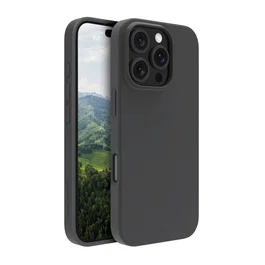 Dbramante1928 funda Nuuk para Apple iPhone 16 Pro de 16 cm (6.3") negra, plástico reciclado 100%, resistente a impactos y rayones