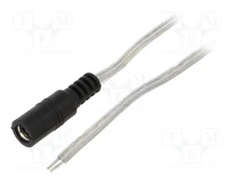BQ CABLE Cable de alimentación plano DC 5,5/2,5 de 2m