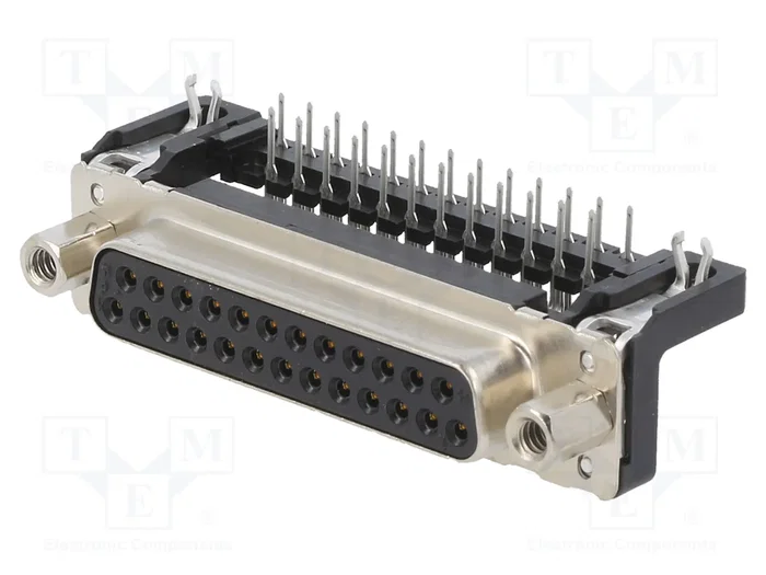 HARTING Conector D-Sub 25 pines hembra para PCB 90° HARTING Conector D-Sub 25 pines hembra para PCB 90°