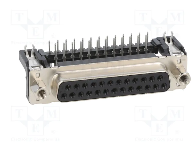 HARTING Conector D-Sub 25 pines hembra para PCB 90° HARTING Conector D-Sub 25 pines hembra para PCB 90°